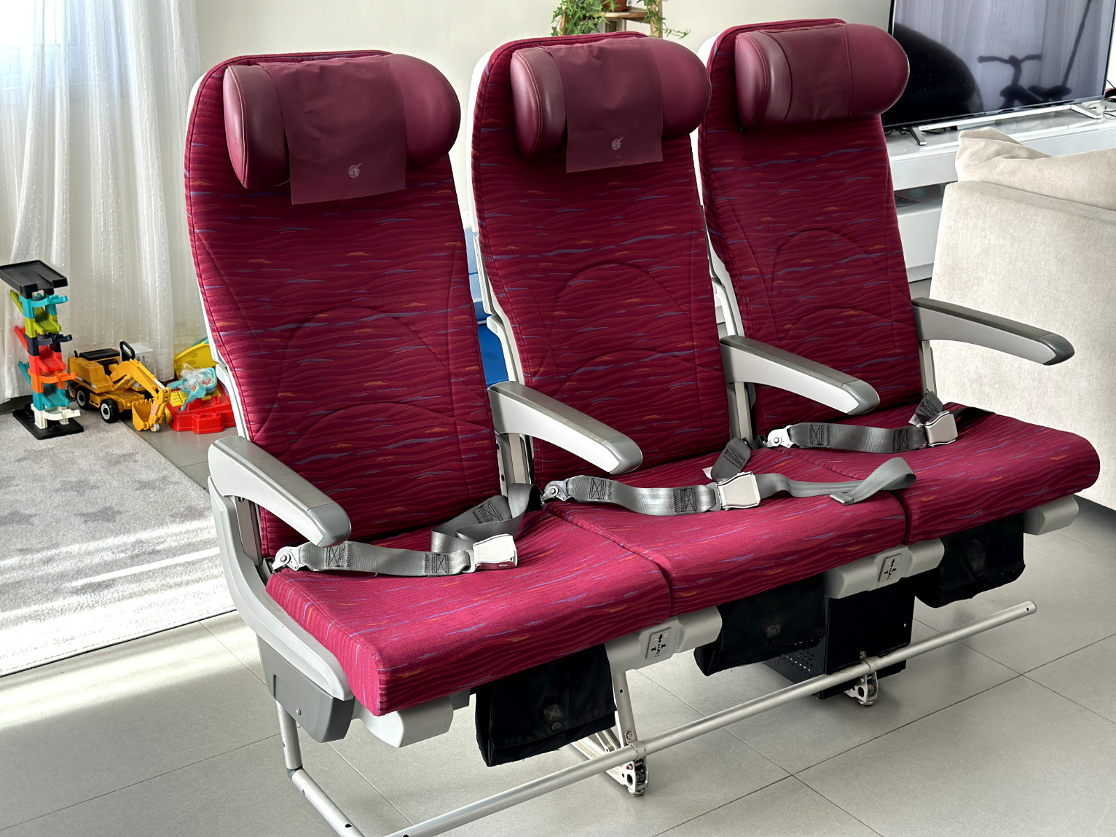 Airbus A321 Qatar Airways Economy class seats