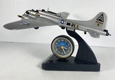 Boeing B-29 Flying Fortress Teltime Alarm Clock w/ Sound Effects Vintage Works picture