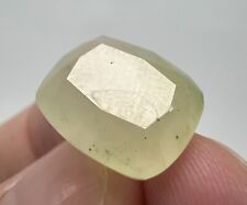 13.10 CT. Ultra Rare White Grossular Garnet with Green Dot Inclusion @Mohmand picture