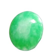 5mm Guatemala Imperial Green White Jadeite Natural Cabochon - Exquisite Quality picture